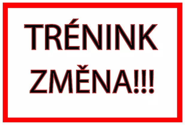 Trénink změna