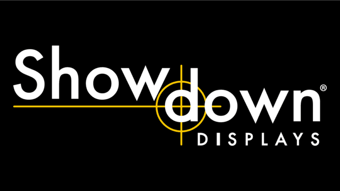 Show down displays